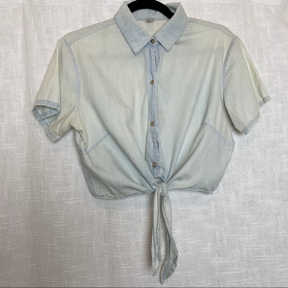 American Apparel Tops - American Apparel Tie Top